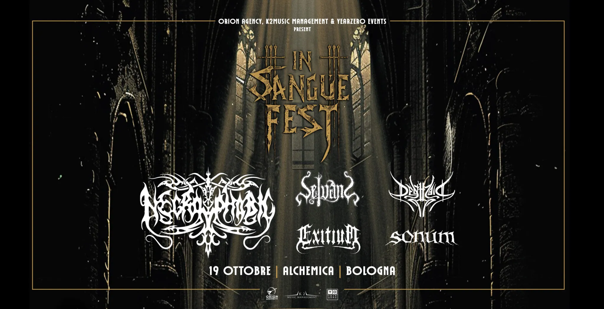 In Sangue Fest: nuovo festival indoor con Necrophobic, Selvans e altri