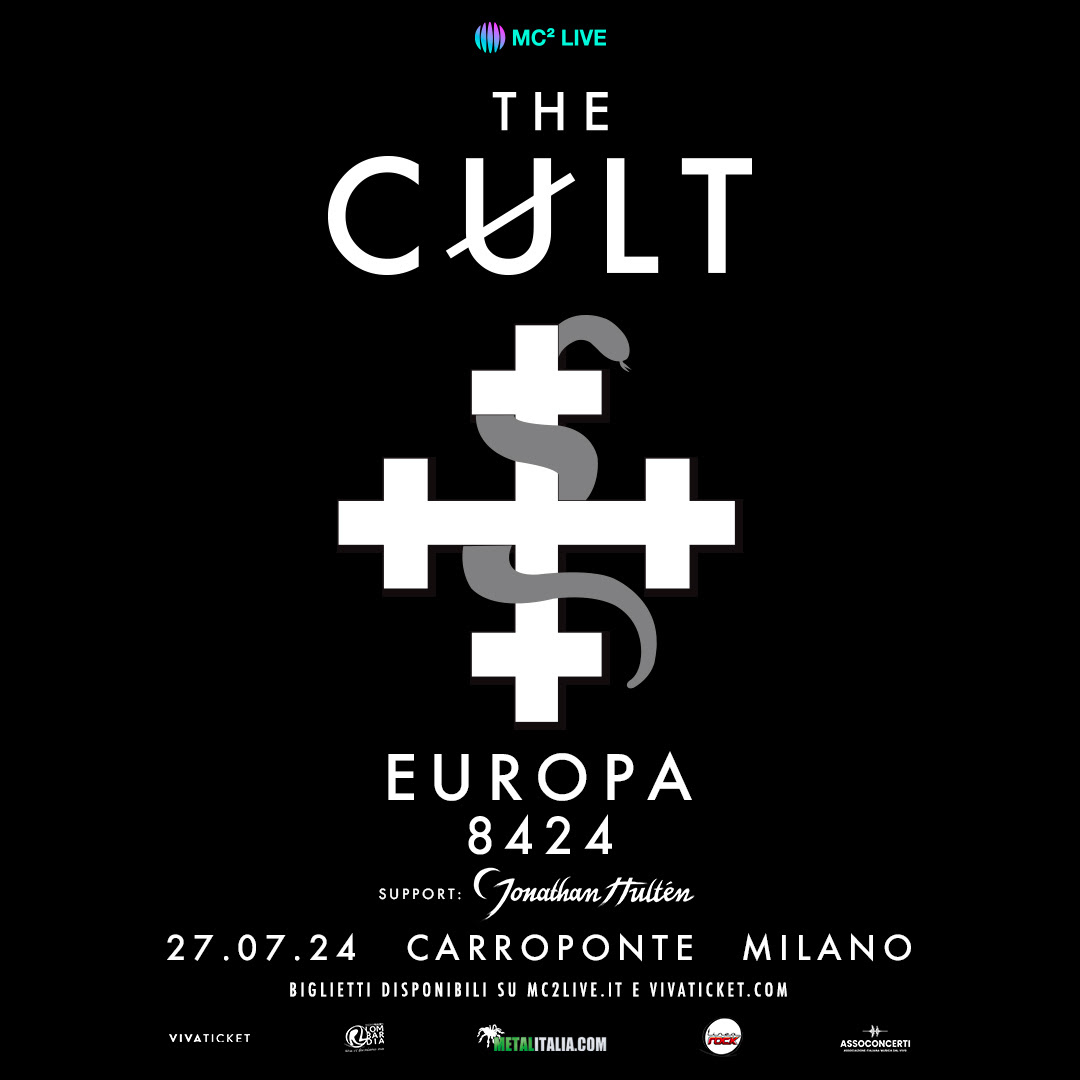 The Cult: gli orari della data al Carroponte
