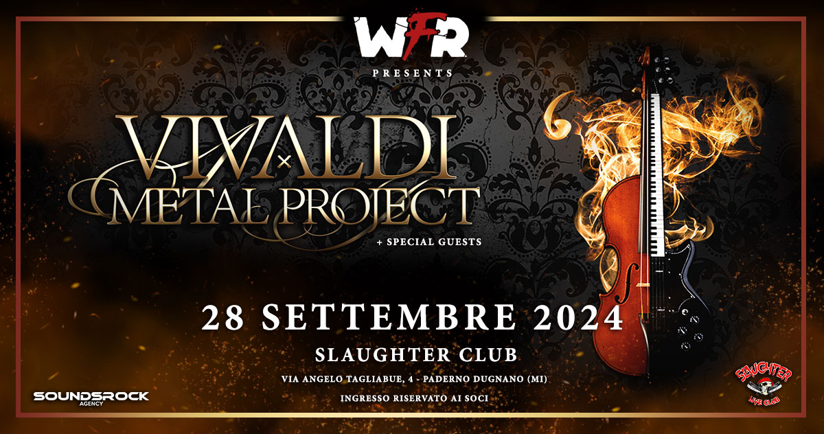 Vivaldi Metal Project: ecco l'evento WFR