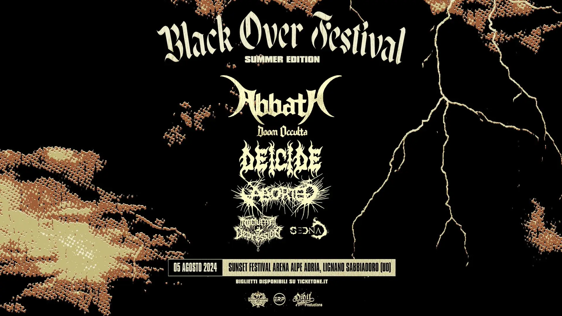 Live Report: Abbath + Deicide + Aborted @ Arena Alpe Adria, Lignano Sabbiadoro (UD), 05/08/2024