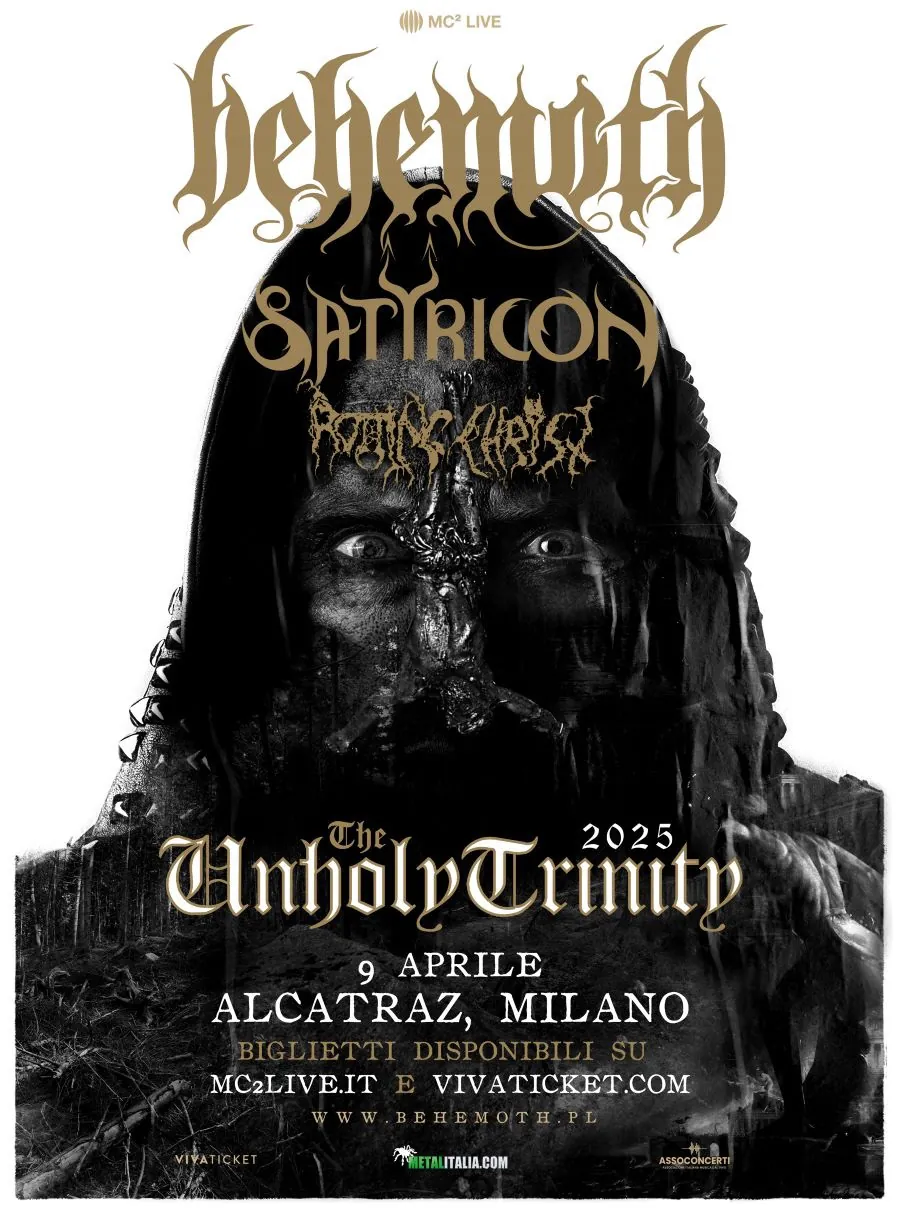 Behemoth: una data a Milano con Satyricon e Rotting Christ