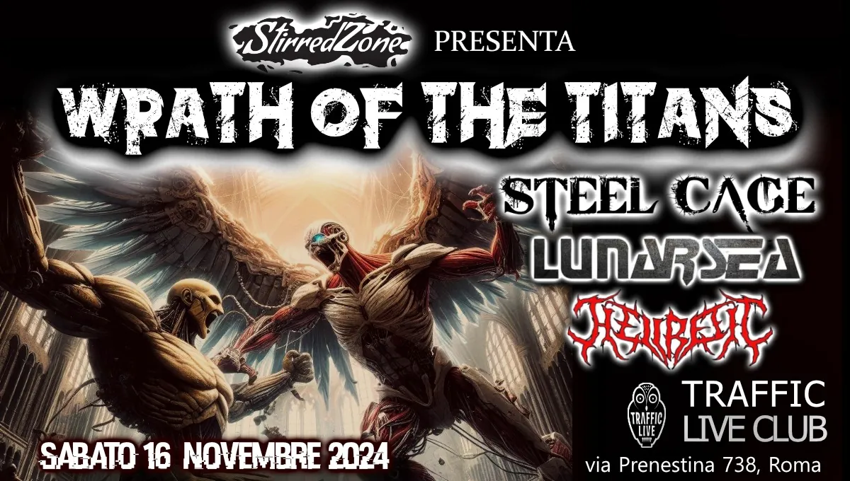 Steel Cage: il 16 novembre insieme a Lunarsea e Hellretic @Traffic di Roma