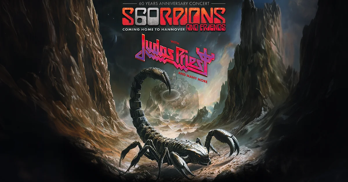 Scorpions: un concerto per il 60° anniversario con Judas Priest e ospiti speciali
