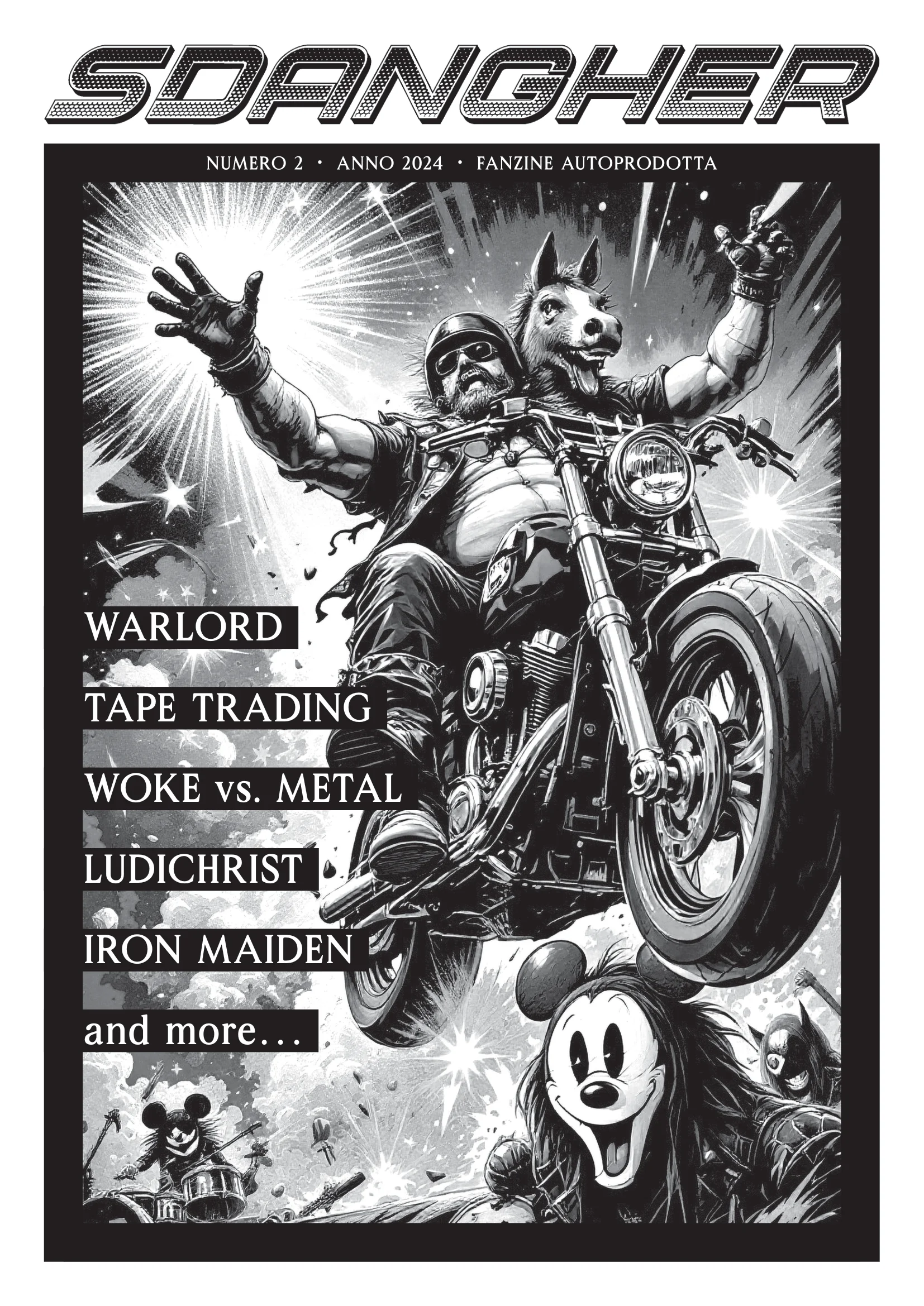 Sdangher: disponibile il numero 2 della fanzine cartacea