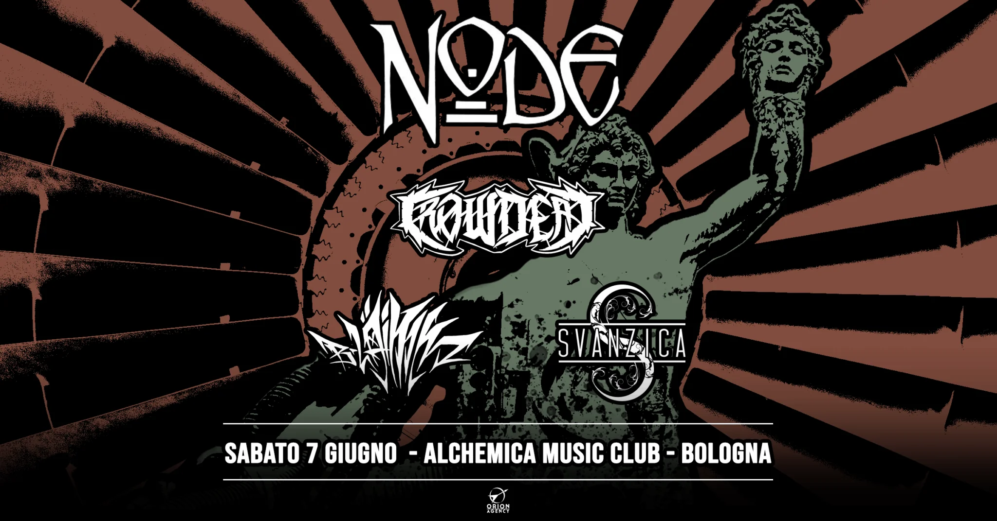 Node: live all'Alchemica Music Club di Bologna