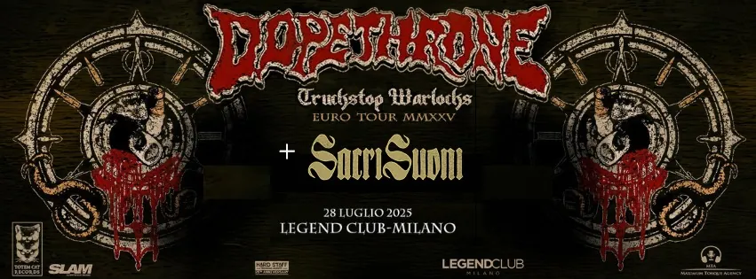 Live Report: Dopethrone + Sacri Suoni @ Legend Club (MI) - 28/07/2025