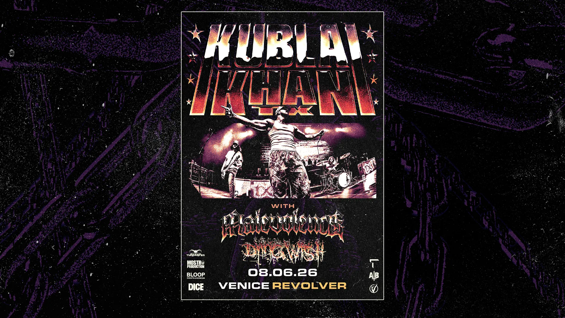 Hardcore Lives Here: Kublai Khan TX, Malevolence e Dying Wish a Venezia