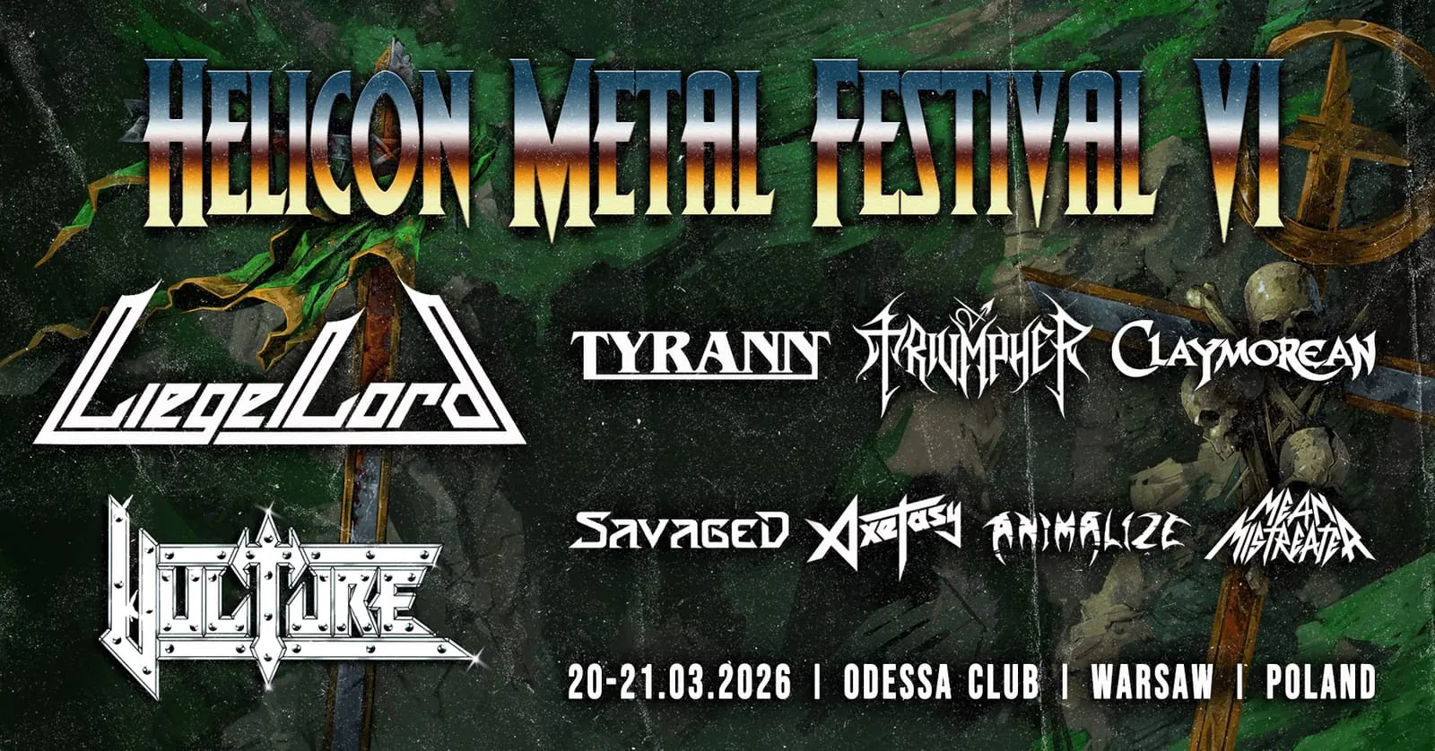Helicon Metal Festival VI: annunciata la line-up completa
