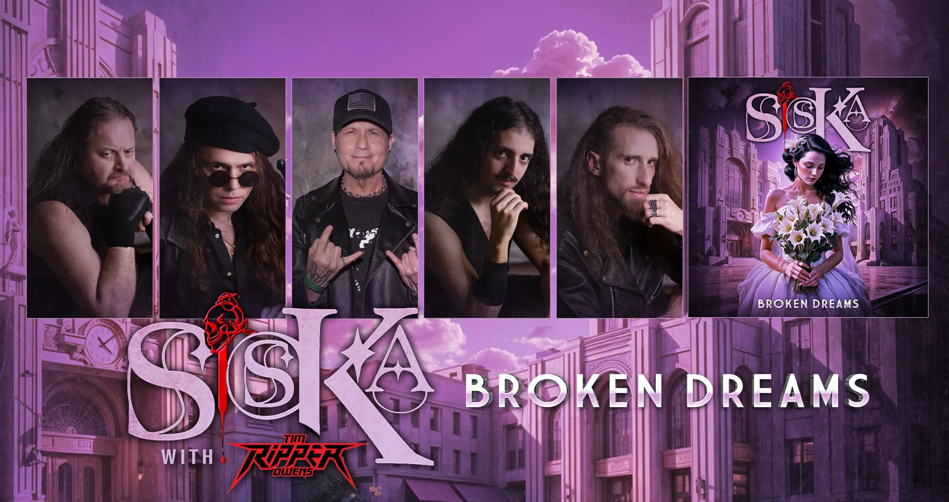 Siska: online il video per il brano "Broken Dreams" feat. Tim "Ripper" Owens
