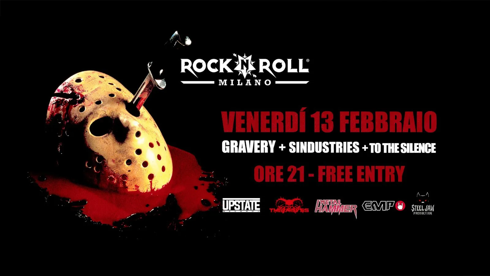 Gravery: con Sindustries e To the Silence live al Rock'n'roll di Milano, gli orari