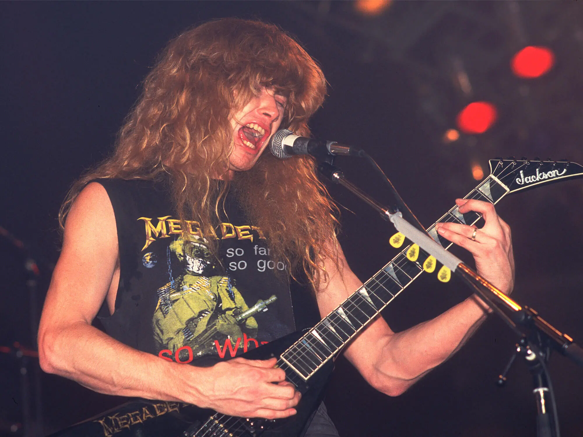 Megadeth: in vendita la storica chitarra Jackson di Dave Mustaine degli anni '80 e '90