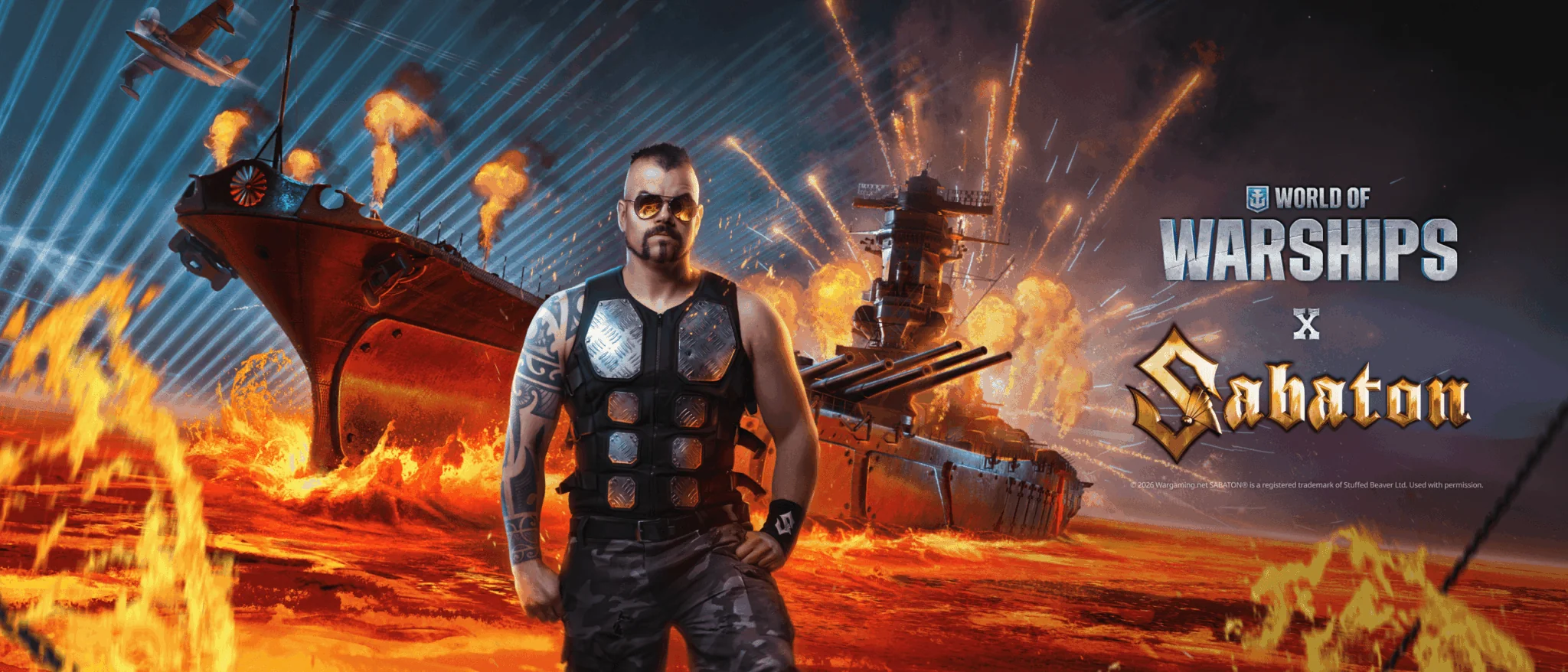 Sabaton: guarda il video di "Yamato" per World Of Warships