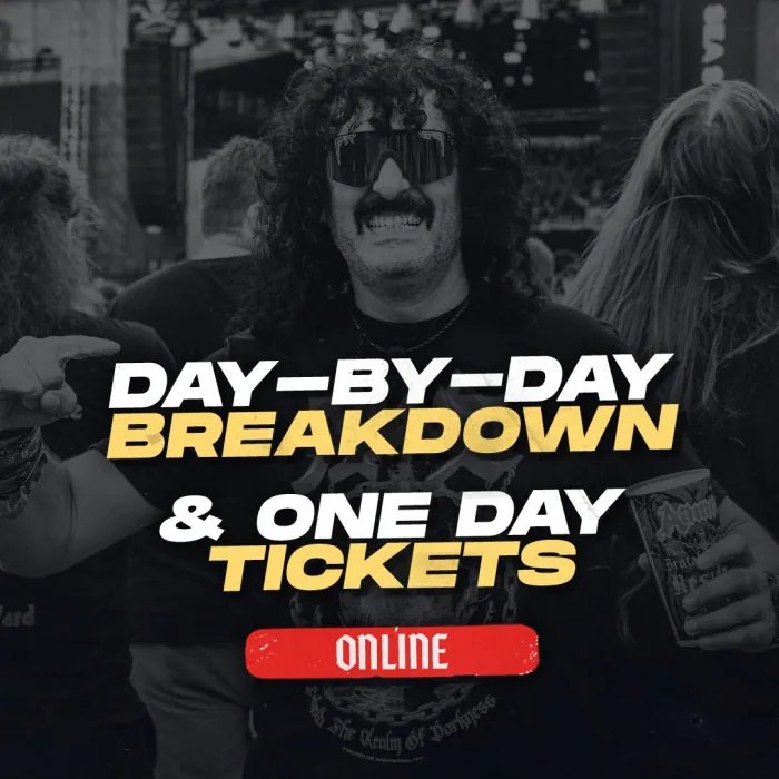 Brutal Assault 2026: day by day lineup