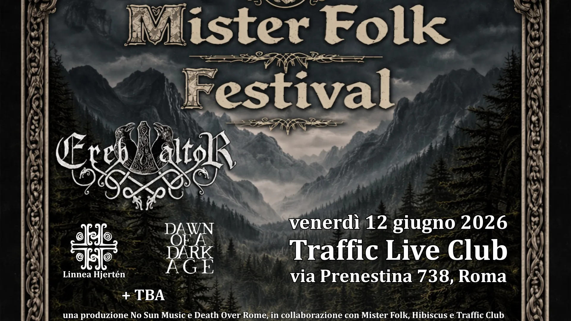 Ereb Altor: headliner del Mister Folk Festival 2026