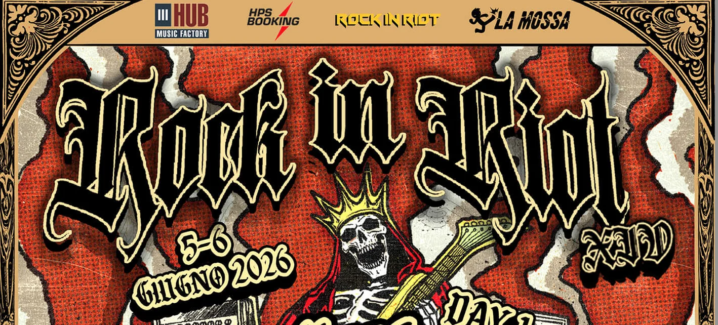 Rock in Riot 2026: annunciata la XIV edizione