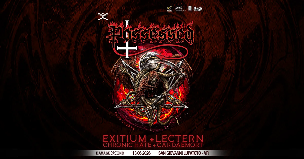Possessed: gli orari della data di Verona