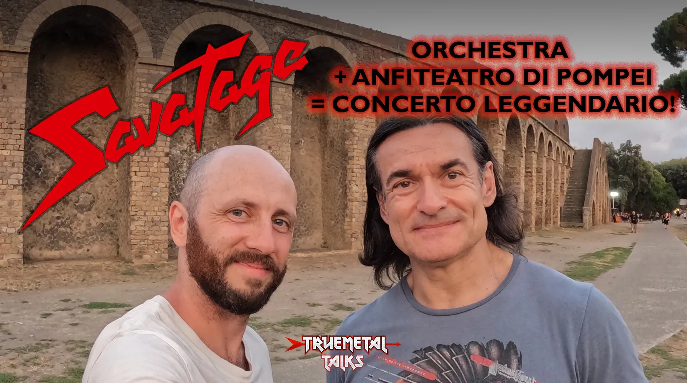 TrueMetal Talks: disponibile la nuova puntata del nostro podcast, “Savatage + Orchestra + Anfiteatro di Pompei= concerto leggendario!"