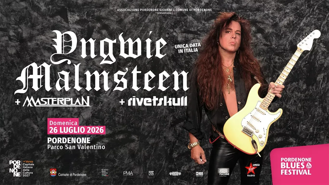 Yngwie Malmsteen: il video invito per l'unica data italiana al Pordenone Blues & Co. Festival