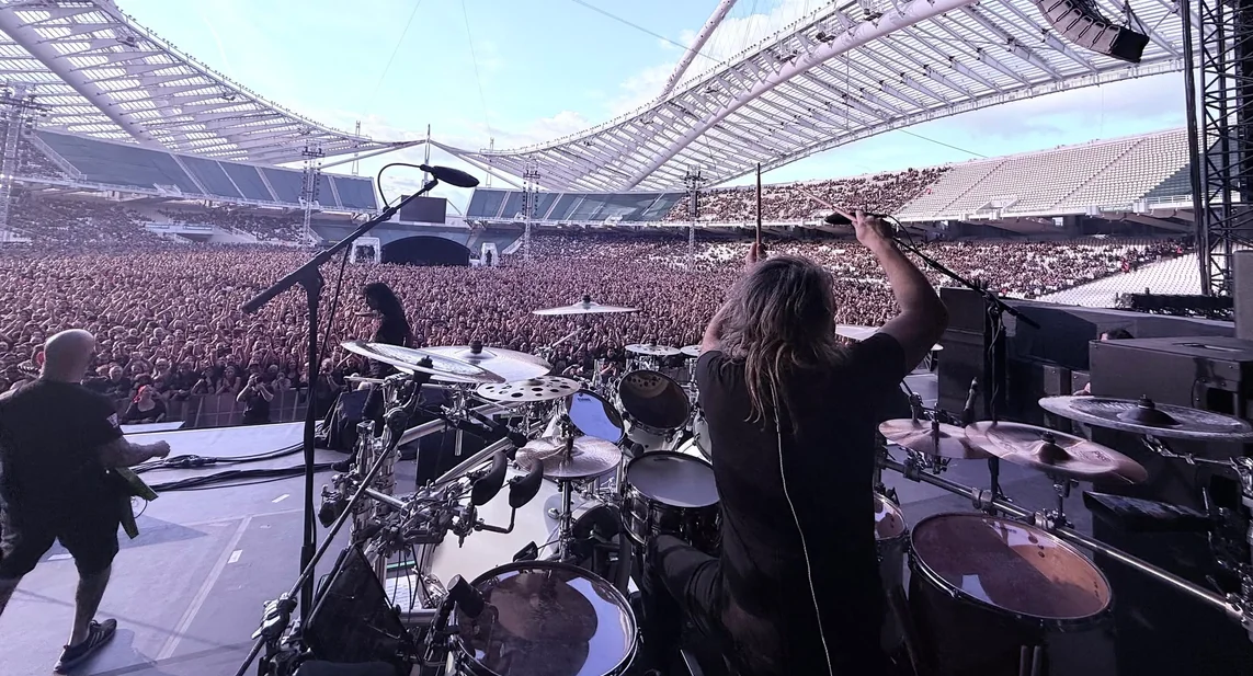 Anthrax: Darby Todd pubblica il video drum-cam di "Caught In A Mosh" dal Rock Imperium Festival