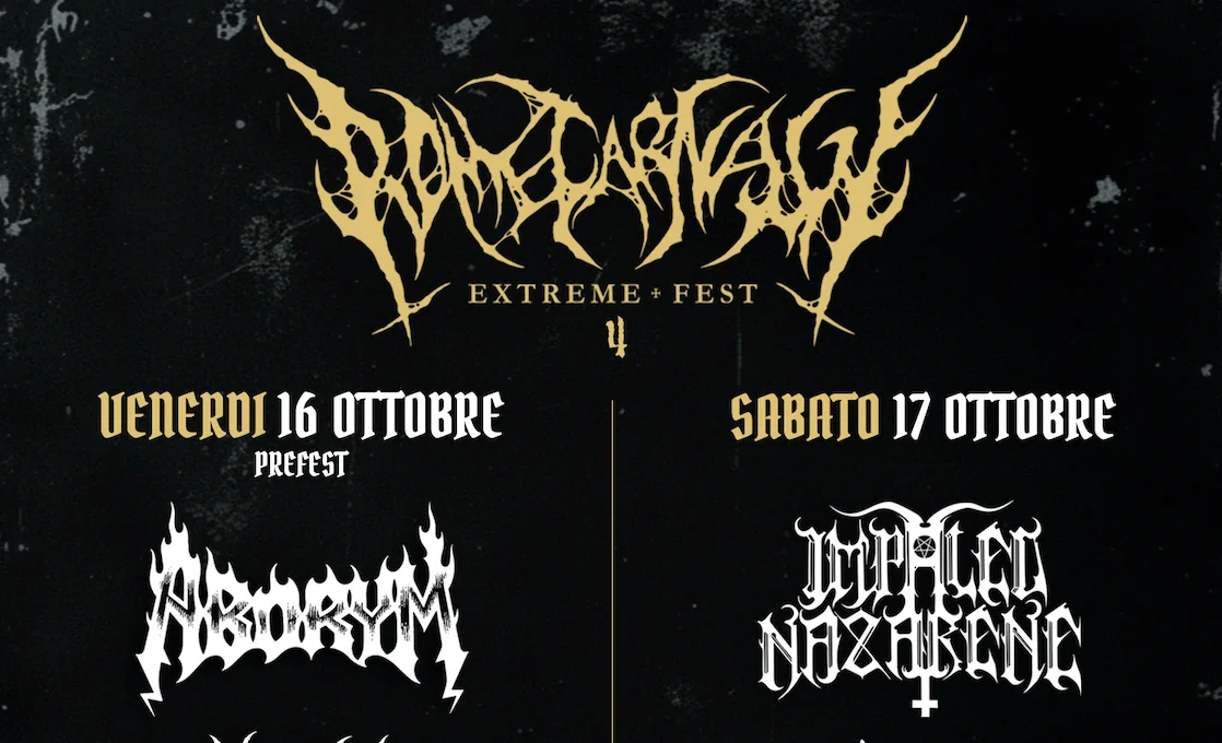 Rome Carnage Extreme Fest: annunciata la quarta edizione con  Aborym e Impaled Nazarene