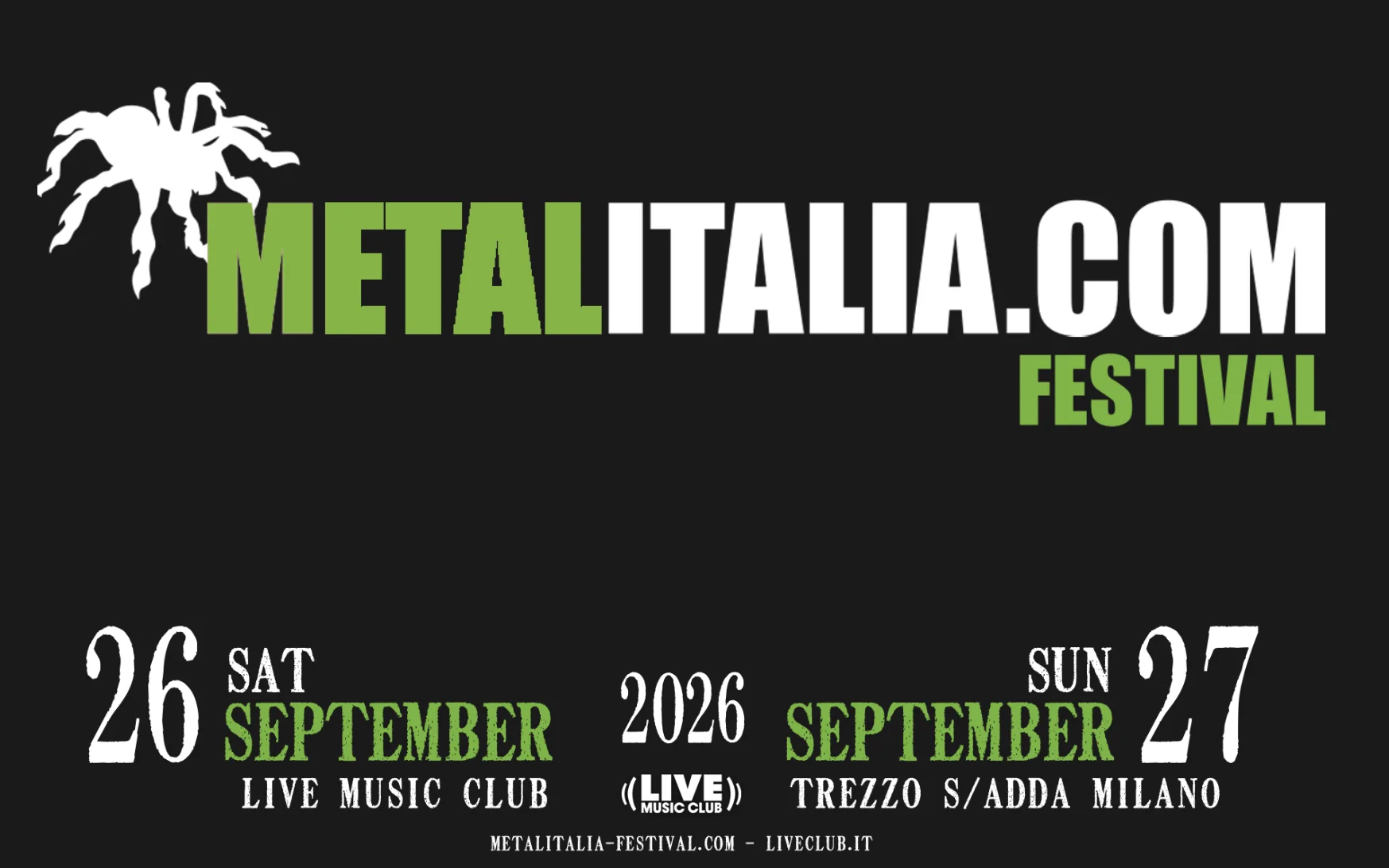 Live Report: Metalitalia.com Festival 2026 Day 2 @ Live Club, Trezzo Sull'Adda (MI) - 27/09/2026